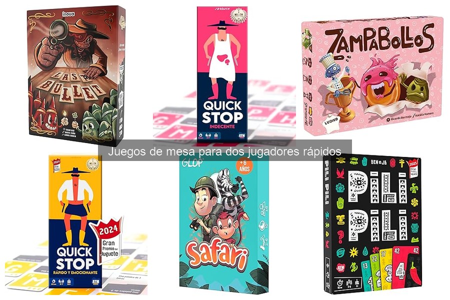Juegos de mesa rápidos para dos viajeros | ¡Diversión portable!