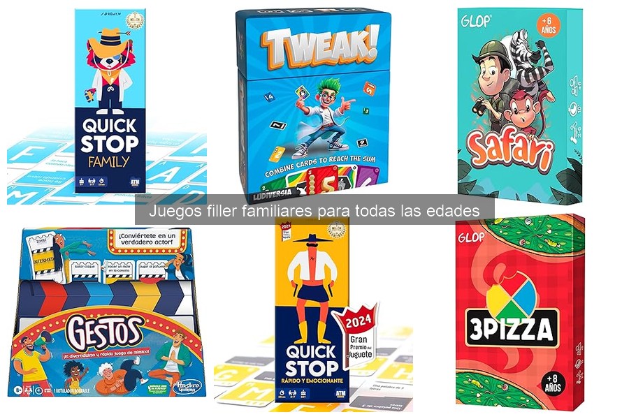 Juegos Filler para Vacaciones: ¿Son una Buena Opción Familiar?