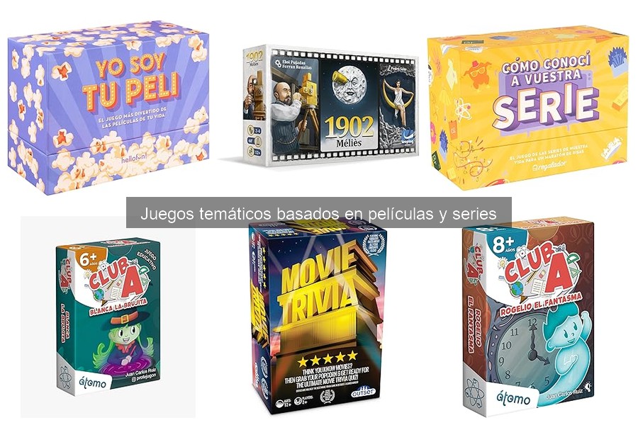 Juegos temáticos de películas y series: ¿Qué son?
