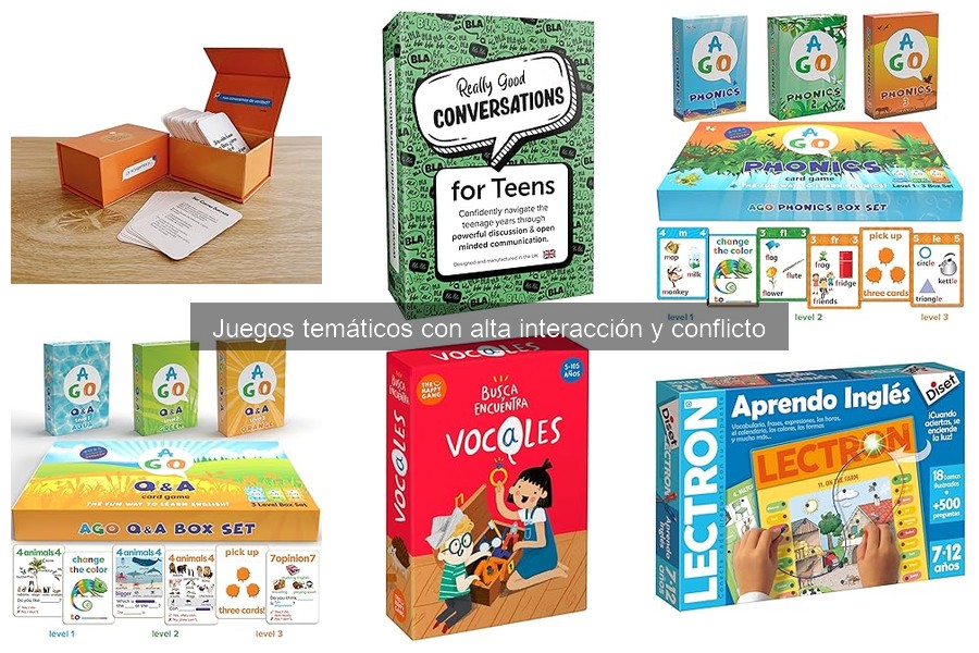 Juegos Temáticos: Interacción y Conflicto Explicados