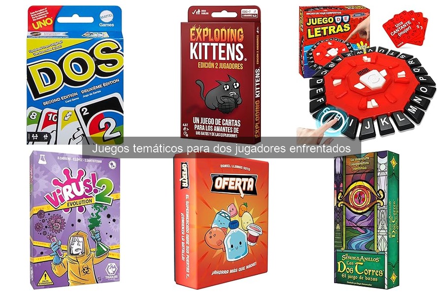 Juegos Temáticos para Dos Jugadores: ¿Qué Son y Características?