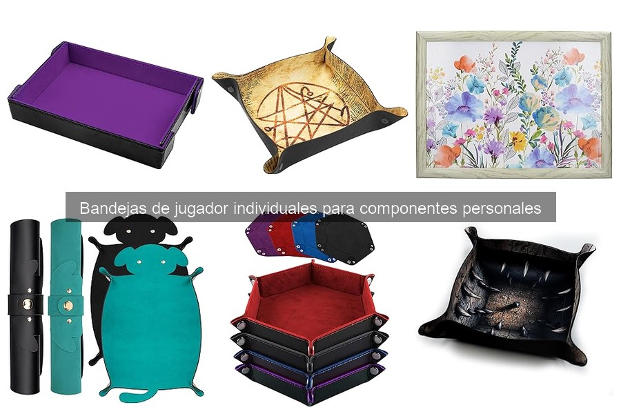 Las Mejores Bandejas de Jugador Individuales para Juegos de Mesa