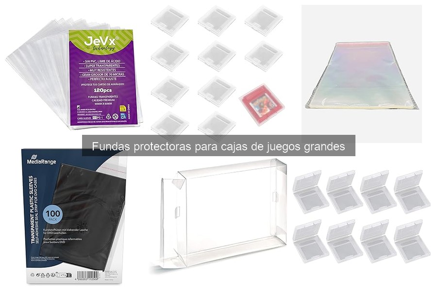 Las mejores fundas protectoras para juegos grandes según usuarios