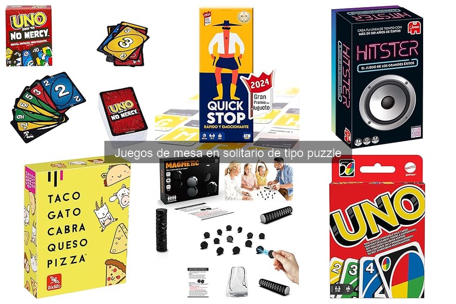 Los juegos de mesa en solitario tipo puzzle más desafiantes