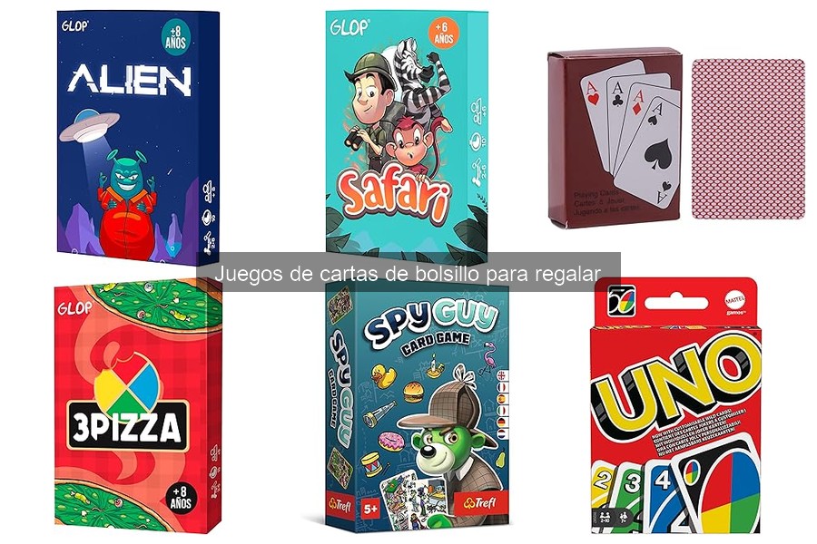 Los mejores juegos de cartas de bolsillo para regalar