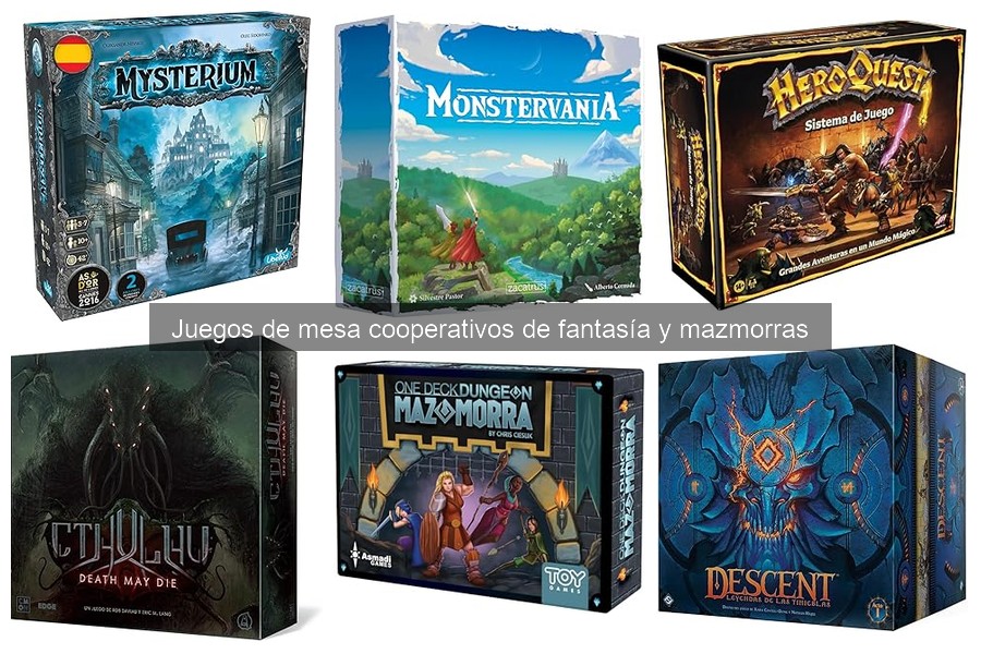 Los mejores juegos de mesa cooperativos de fantasía 2023