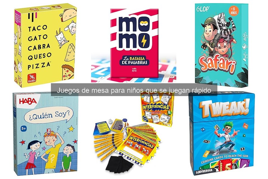 Los mejores juegos de mesa rápidos recomendados por educadores