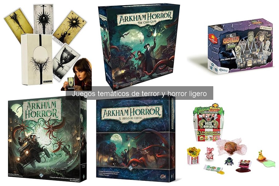 Los mejores juegos temáticos de terror ligero para disfrutar