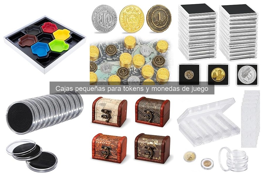 Mejor caja pequeña para tokens y monedas de juego 2023