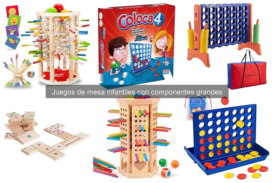 Mejores accesorios para juegos de mesa infantiles grandes