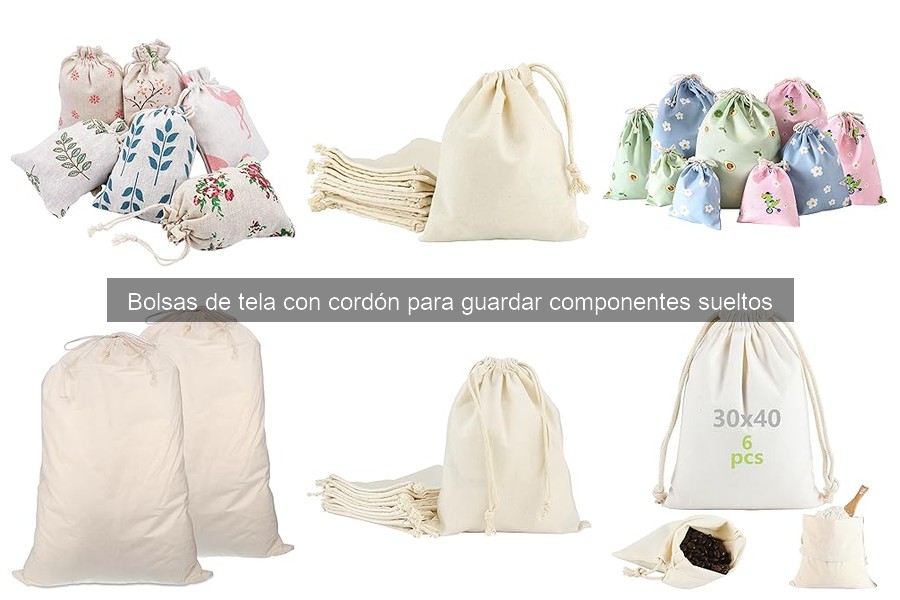 Mejores bolsas de tela con cordón para juegos de mesa 2023