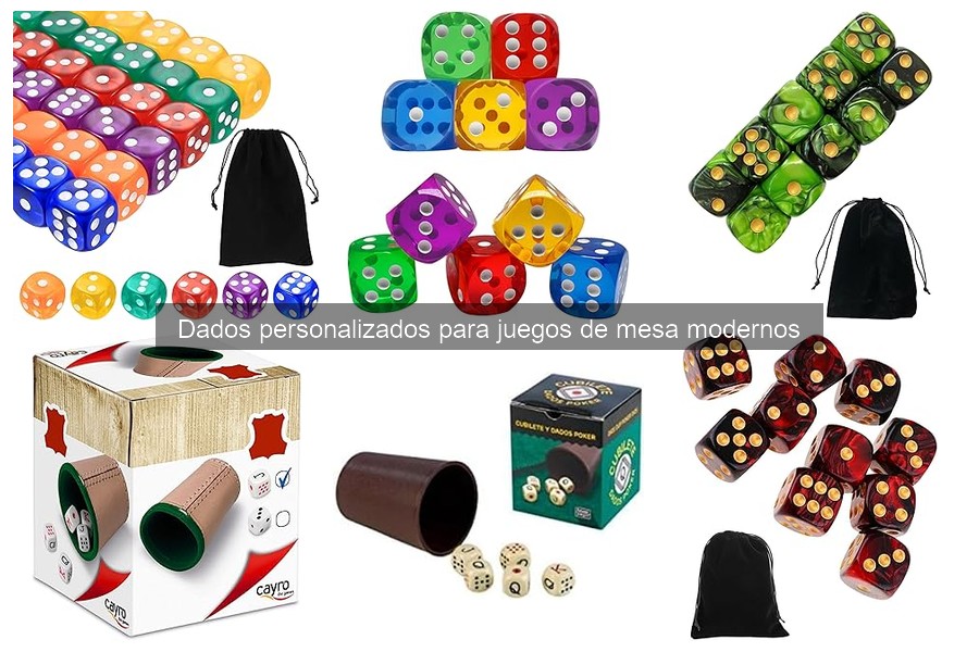 Mejores dados personalizados para Dungeons & Dragons