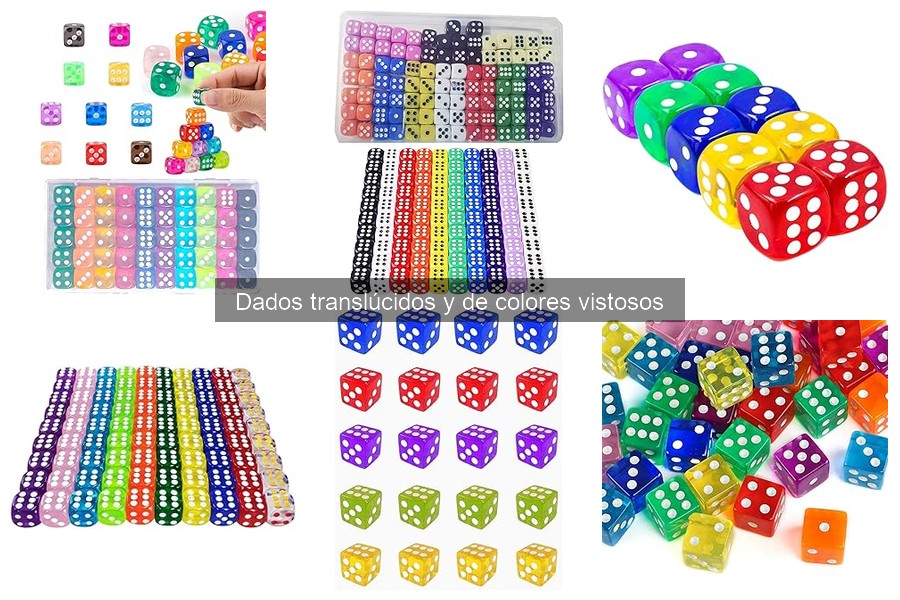 ** Mejores dados translúcidos para principiantes en juegos de mesa