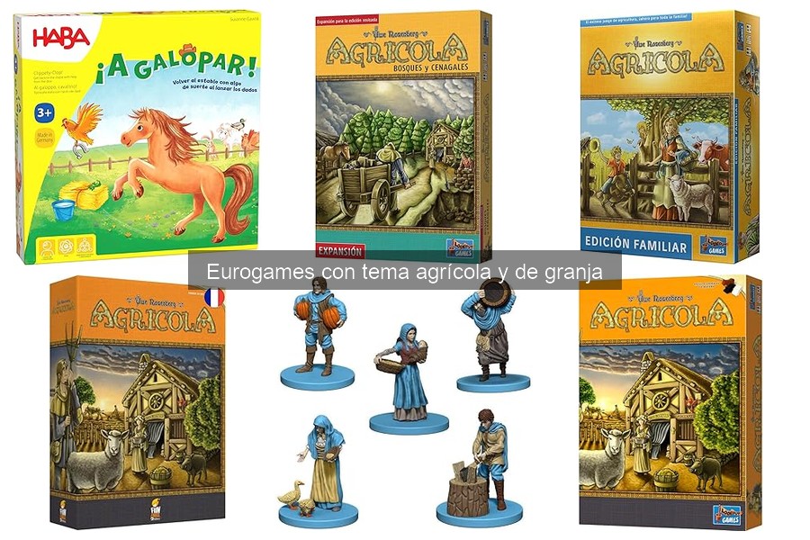 Mejores Eurogames Agrícolas: Comparativa y Análisis