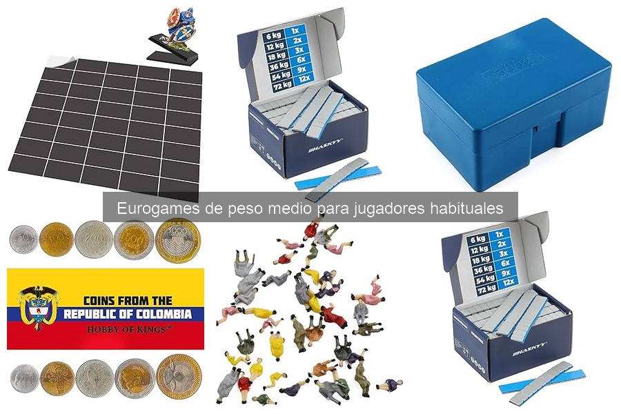 Mejores Eurogames de Peso Medio para Familias en 2023