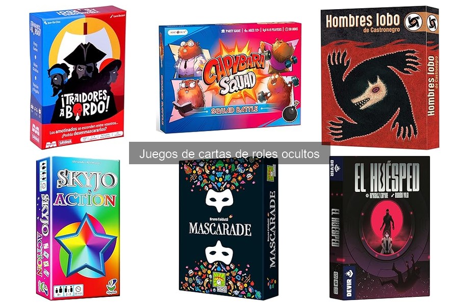 Mejores expansiones para juegos de cartas de roles ocultos