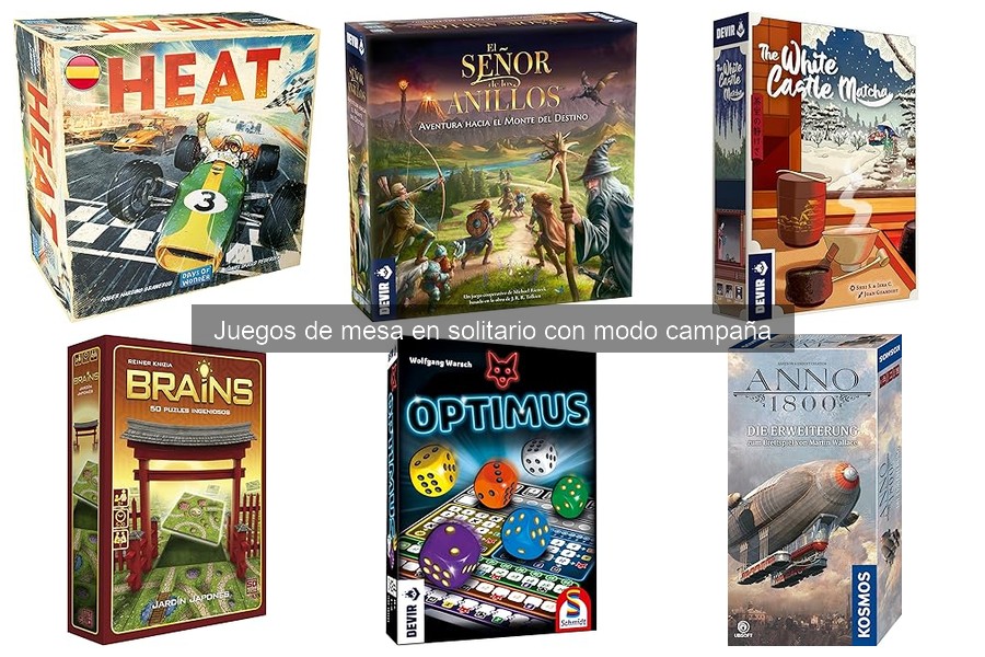 Mejores expansiones para juegos de mesa en solitario