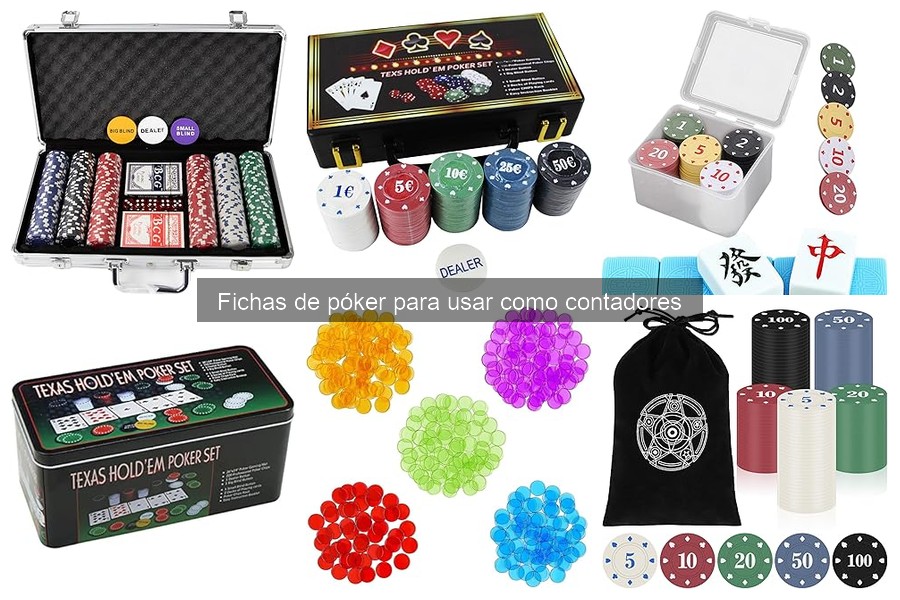 Mejores Fichas de Póker para Juegos Caseros: Comparativa