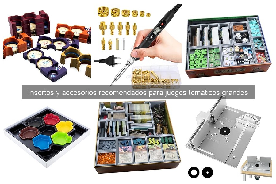 Mejores insertos para Blood on The Clocktower: Comparativa