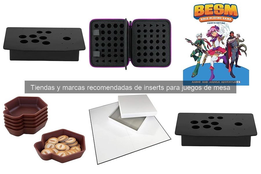 Mejores Inserts para Juegos de Mesa: Comparativa y Decisión