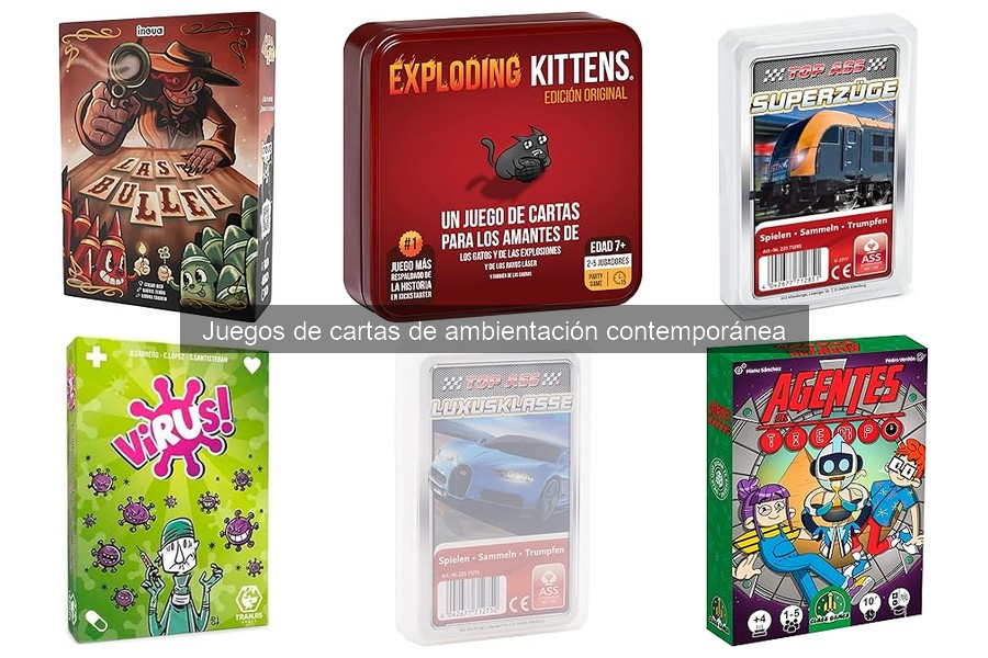 Mejores juegos de cartas contemporáneos para principiantes