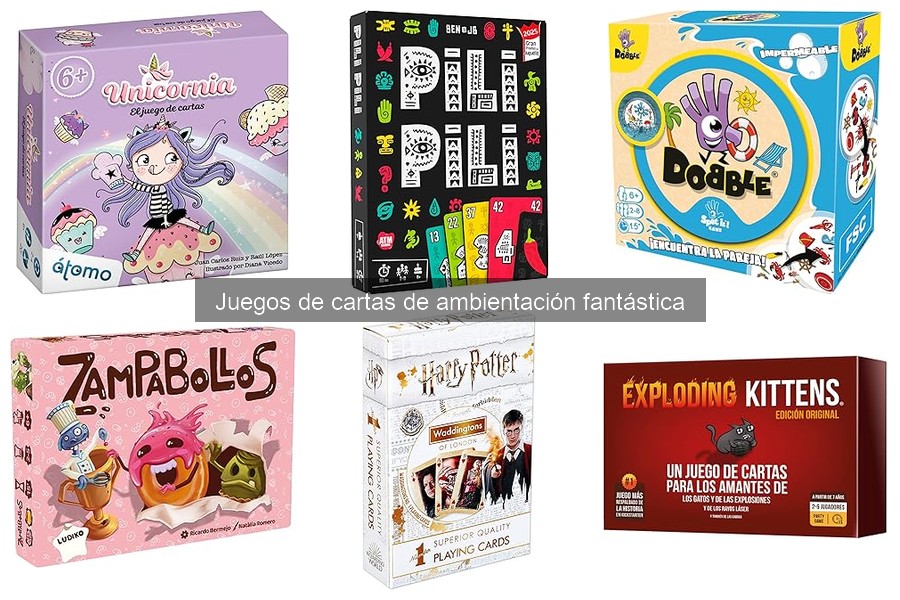 Mejores juegos de cartas de ambientación fantástica para principiantes