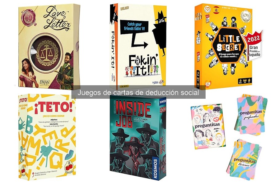 Mejores juegos de cartas de deducción social para principiantes