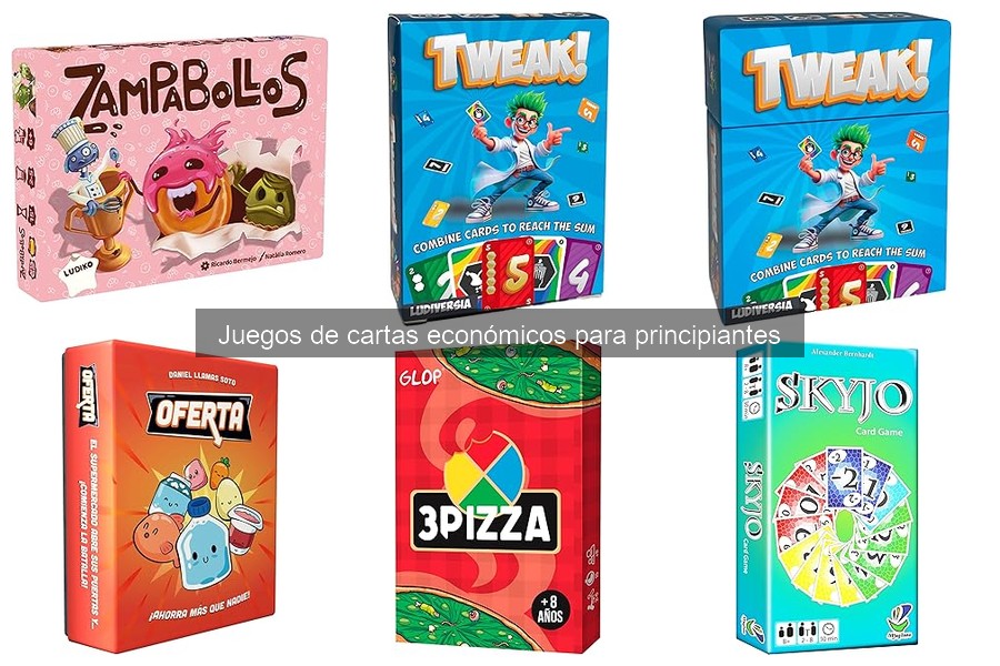 Mejores juegos de cartas económicos para principiantes