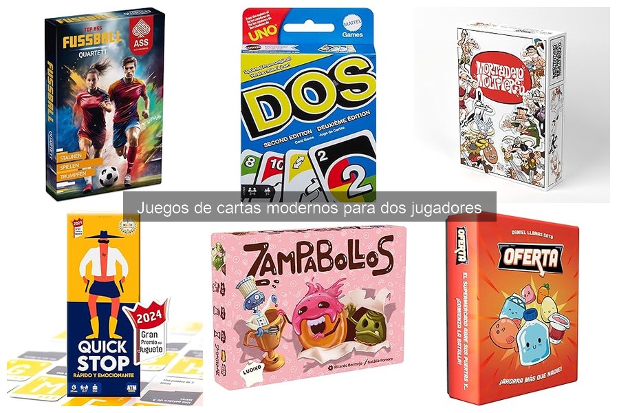 Mejores juegos de cartas modernos para dos jugadores