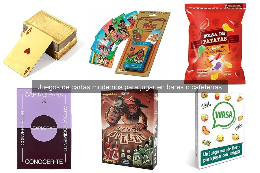 Mejores juegos de cartas para interactuar en bares y cafeterías