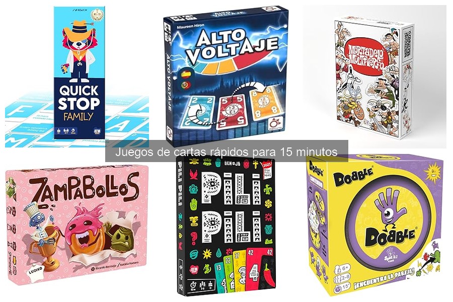 Mejores juegos de cartas rápidos para grupos grandes