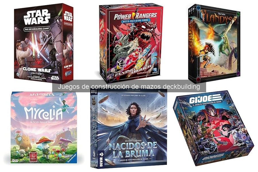 Mejores juegos de construcción de mazos del 2023: comparativa