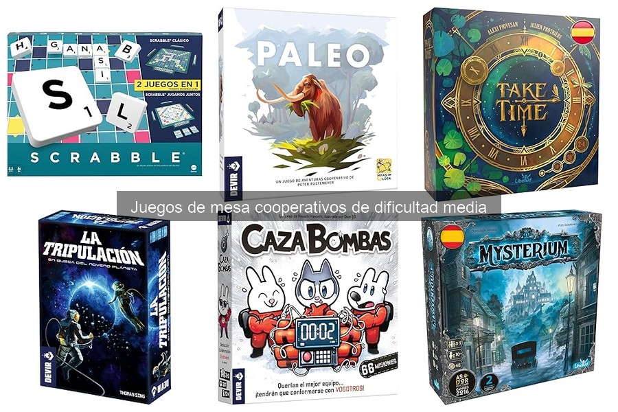 Mejores juegos de mesa cooperativos: comparativa de marcas
