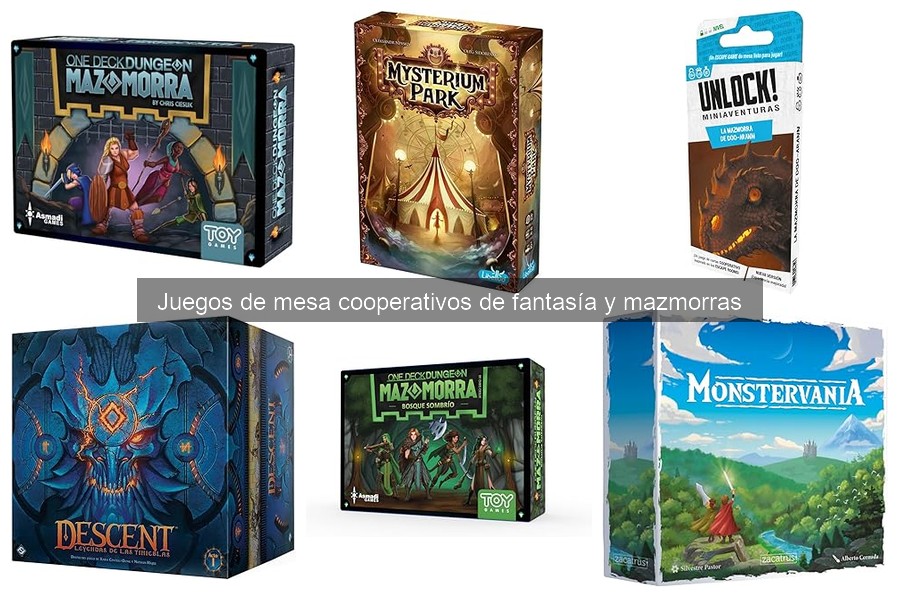 Mejores juegos de mesa cooperativos de fantasía para principiantes