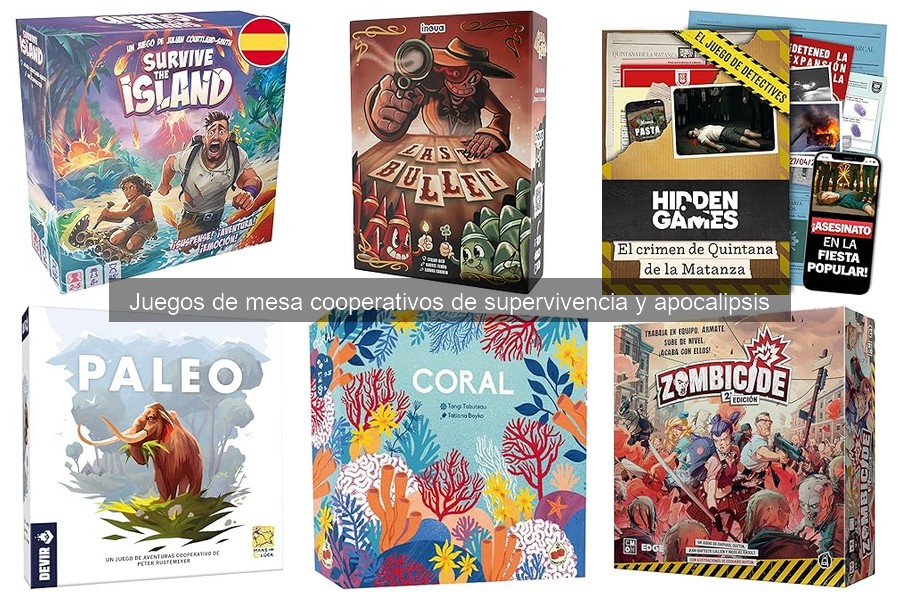 Mejores juegos de mesa cooperativos de supervivencia 2023