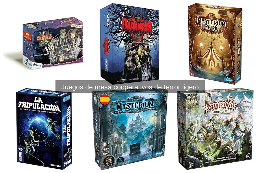 Mejores Juegos de Mesa Cooperativos de Terror Ligero en Amazon