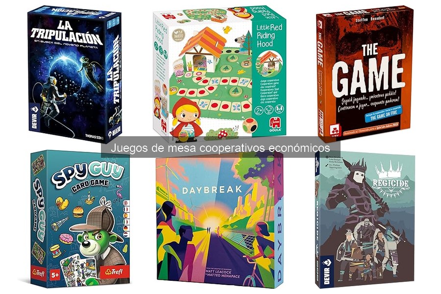 Mejores juegos de mesa cooperativos económicos para principiantes