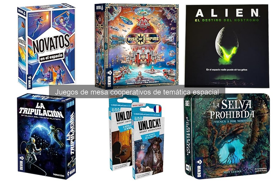 Mejores juegos de mesa cooperativos espaciales en familia