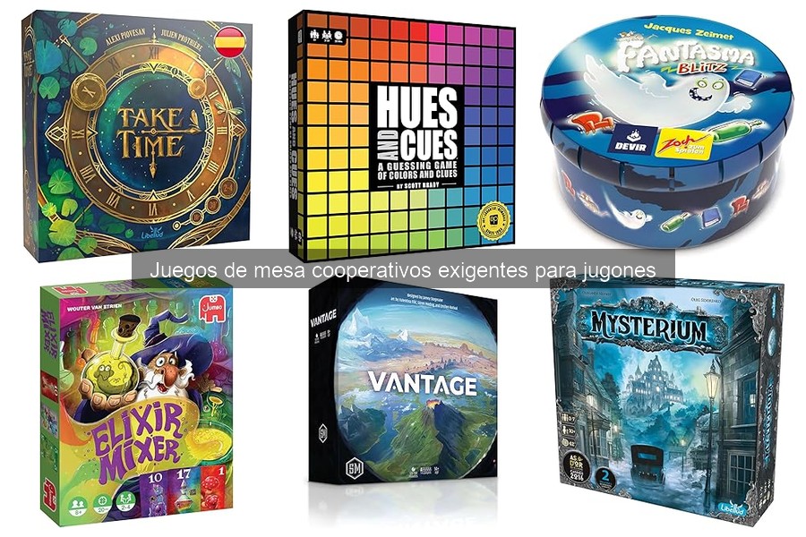 Mejores Juegos de Mesa Cooperativos Exigentes para Jugones