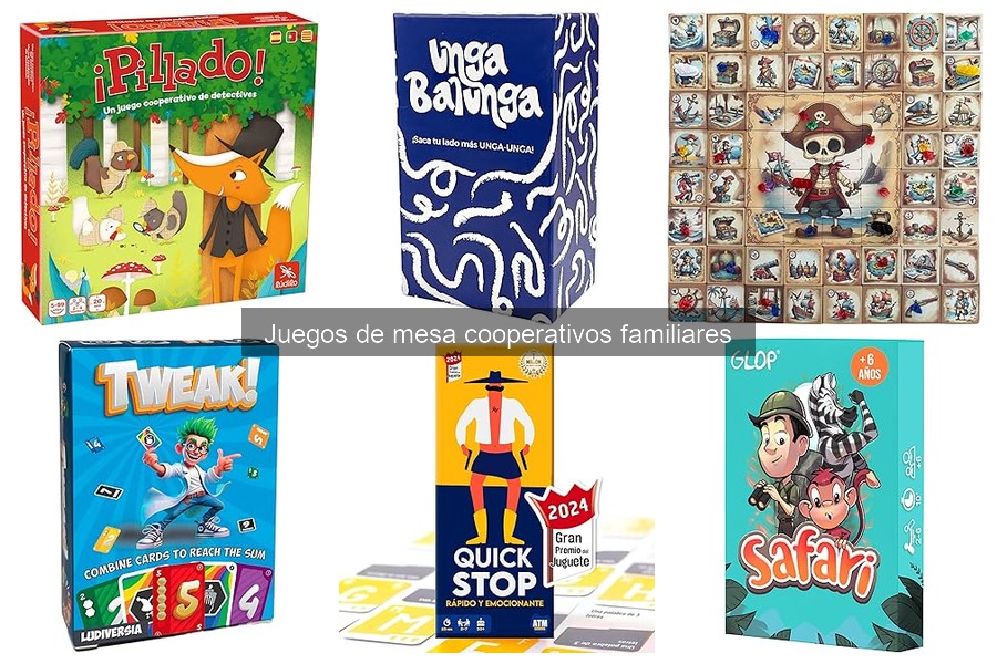 Mejores juegos de mesa cooperativos familiares para adolescentes