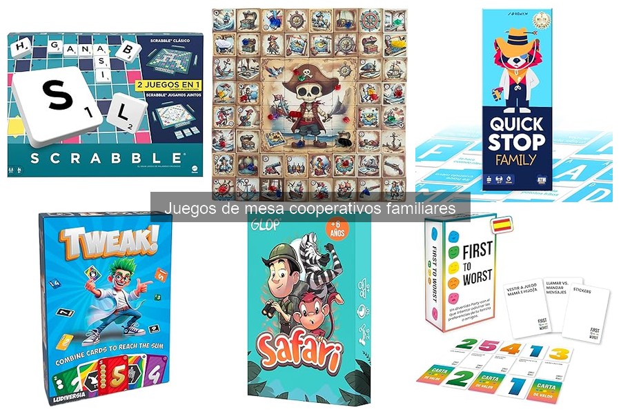 Mejores juegos de mesa cooperativos familiares según expertos