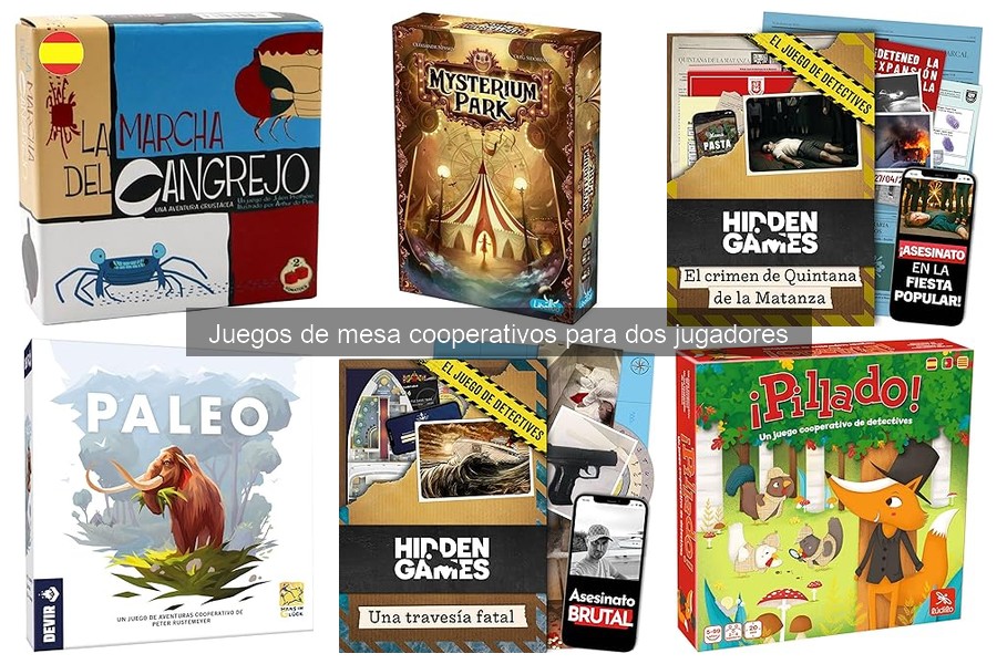 Mejores juegos de mesa cooperativos para dos jugadores