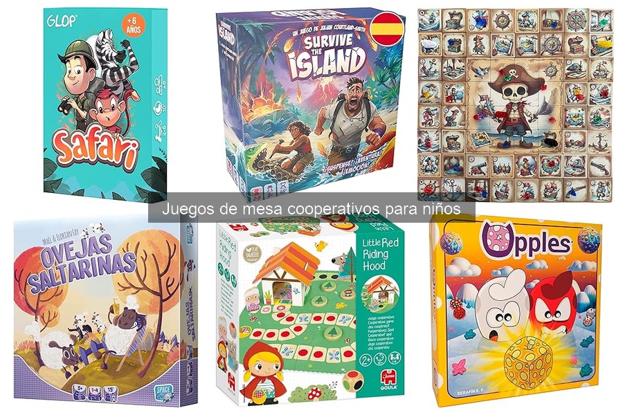 Mejores juegos de mesa cooperativos para niños en 2023