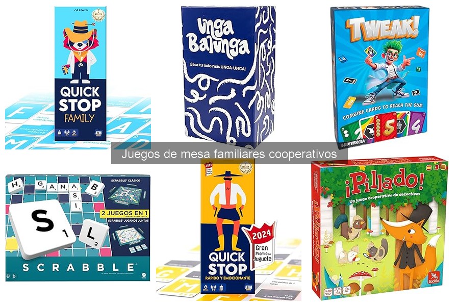 Mejores juegos de mesa cooperativos para niños en 2024