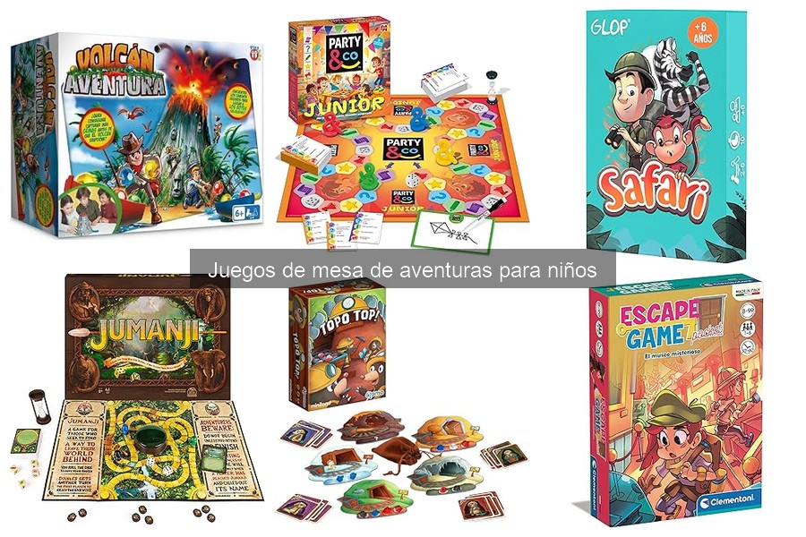 Mejores juegos de mesa de aventuras para niños de fantasía