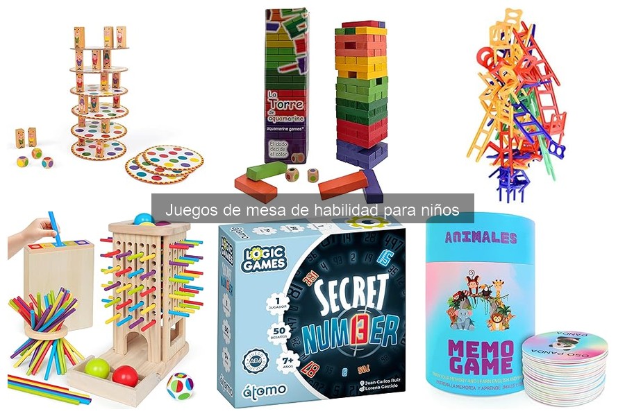 Mejores juegos de mesa de habilidad para niños en 2023