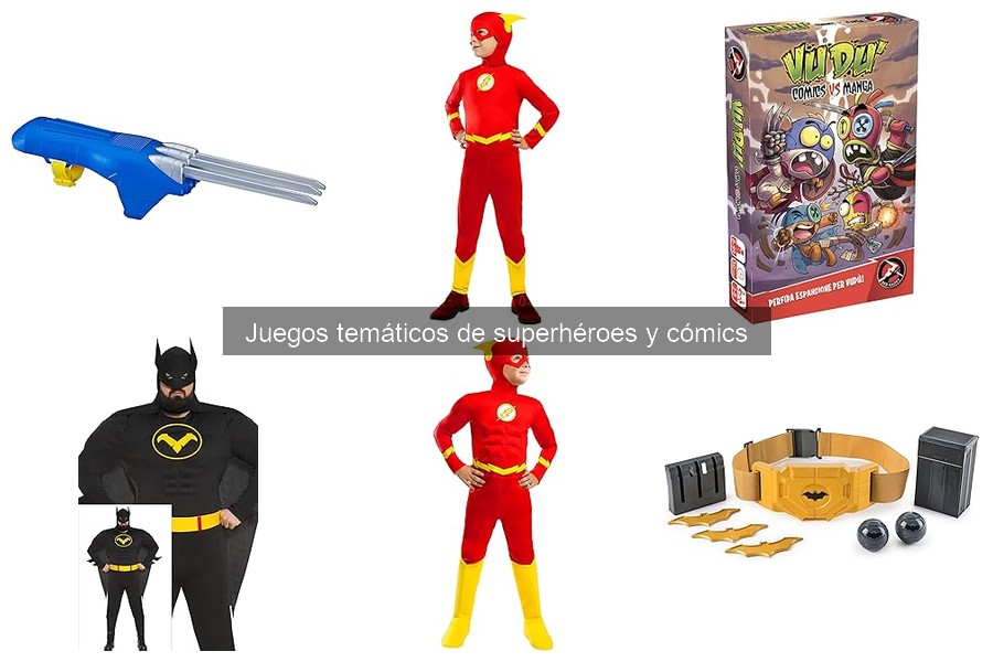 Mejores juegos de mesa de superhéroes para familias