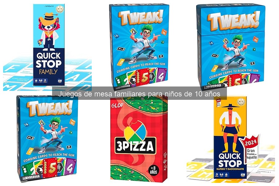 Mejores juegos de mesa educativos para niños de 10 años