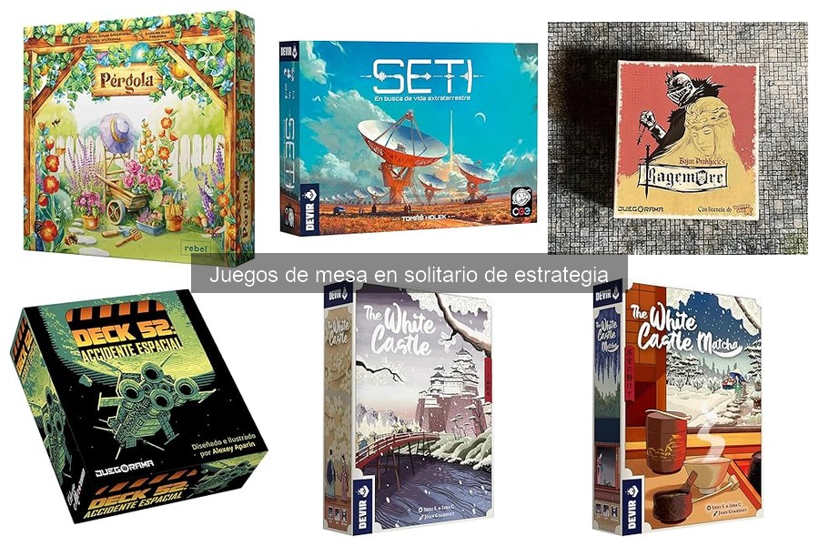 Mejores juegos de mesa en solitario de estrategia para principiantes