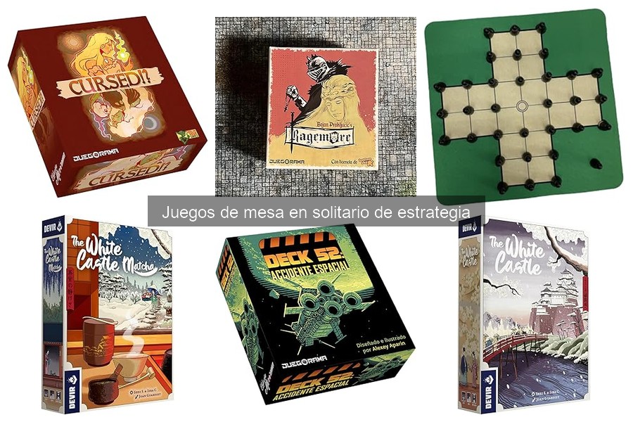 Mejores juegos de mesa en solitario de estrategia según usuarios